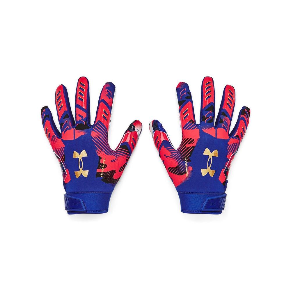 Under Armour F9 Adult USA Nitro Football Receiver Gloves Hibbett